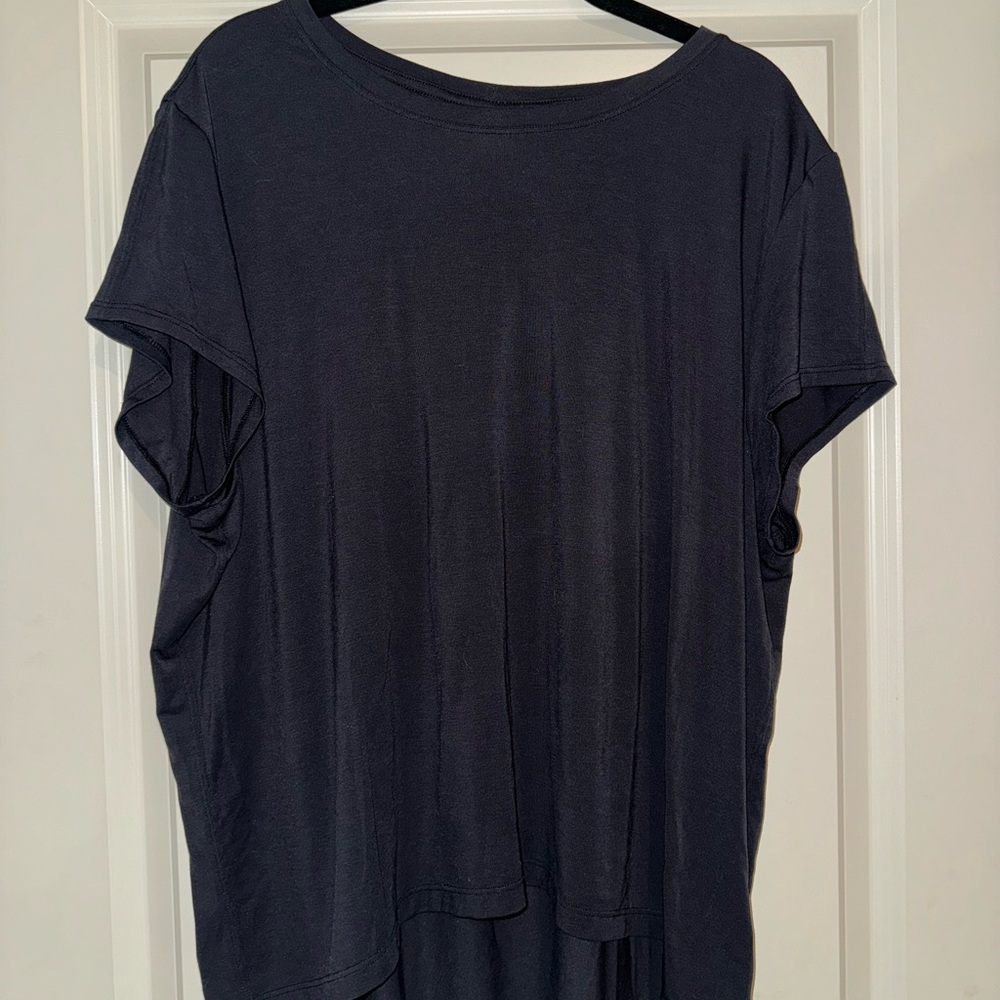 lululemon athletica Navy Short Sleeve Tee